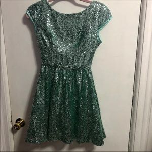 B.Smart Sequin Tiffany Blue